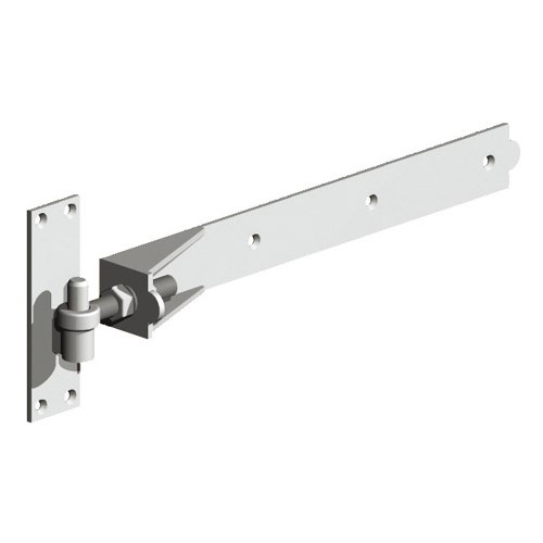 Adjustable Hook & Band Hinges - BZP (Pair)